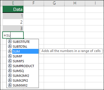 excel, function